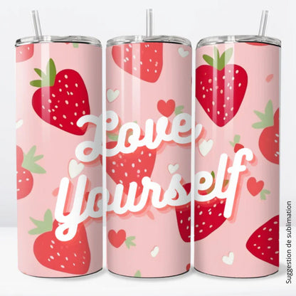 Tumbler Blanc Personnalisable 600ml à Personnaliser